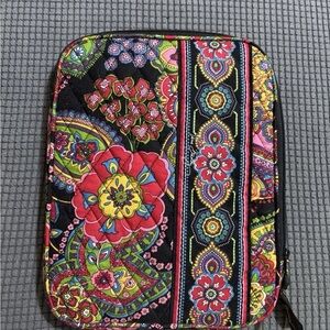 Vera Bradley Tablet/Mini IPad/ Kindle Case Sympathy in Hue 8x10 Zip Around New